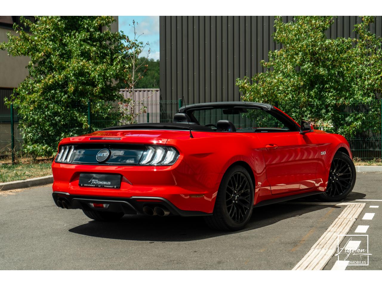 Photo FORD MUSTANG Cabriolet GT 5.0 V8 - 450 - BVA10 Suspension Magneride - à partir de 688 euros
