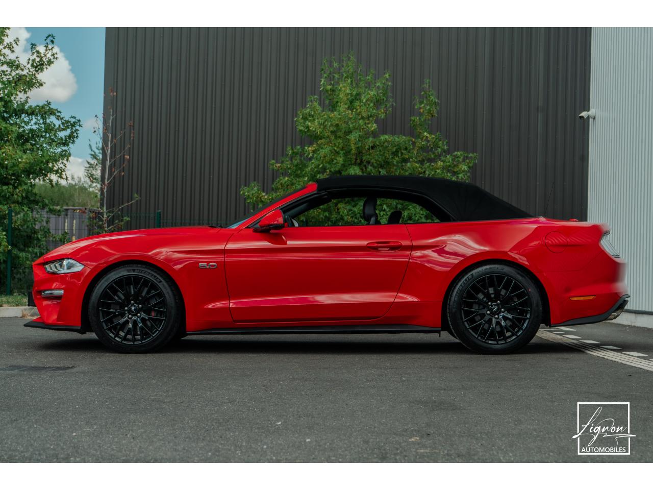 Photo FORD MUSTANG Cabriolet GT 5.0 V8 - 450 - BVA10 Suspension Magneride - à partir de 688 euros