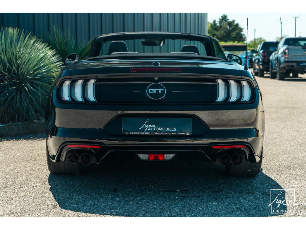 Photo FORD MUSTANG Cabriolet 5.0 V8 - 450 - BVA10  GT - 1er Main Origine France - Malus Payé - 3 000 km !!