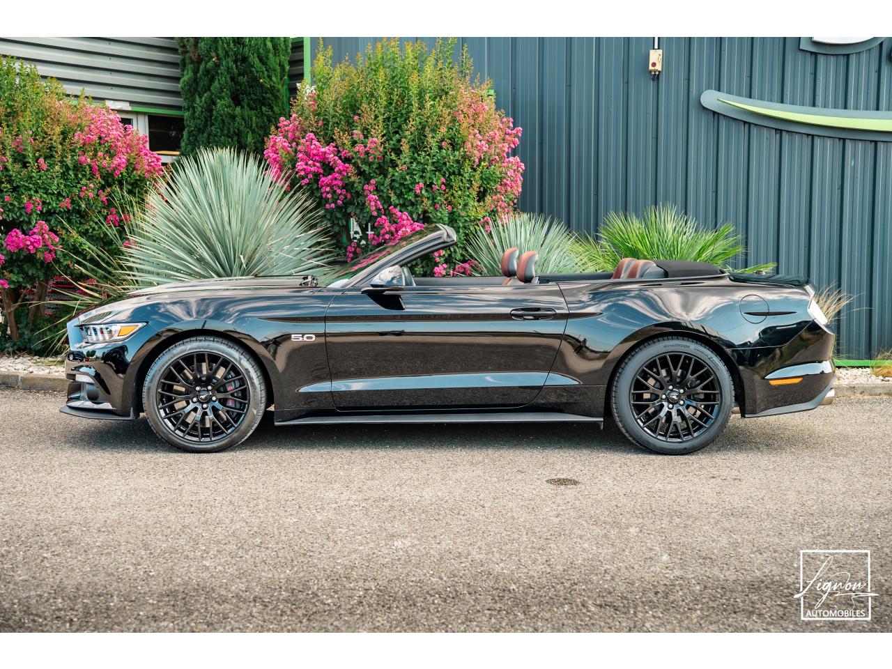 Photo FORD MUSTANG Cabriolet 5.0 V8 - 421 - BVA  GT - Echappement Sport - à partir de 581 euros