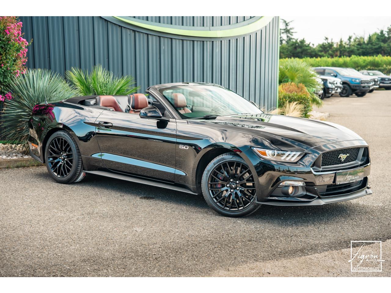 Photo FORD MUSTANG Cabriolet 5.0 V8 - 421 - BVA  GT - Echappement Sport - à partir de 581 euros