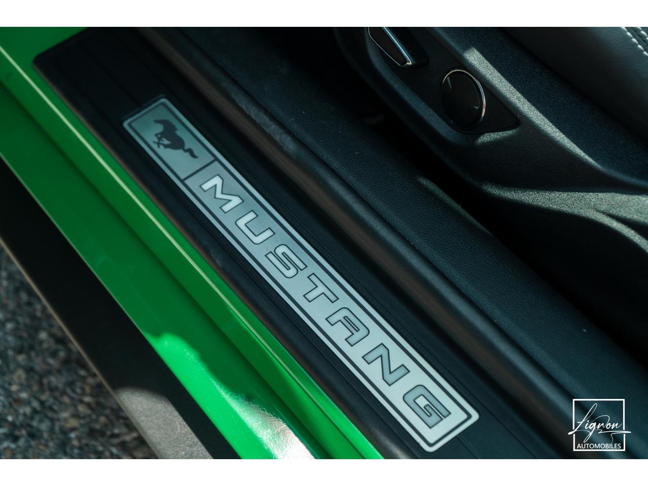Photo FORD MUSTANG Cabriolet 5.0 V8 - 450 - BVA10  - 1er main - Magneride - Spinel Green