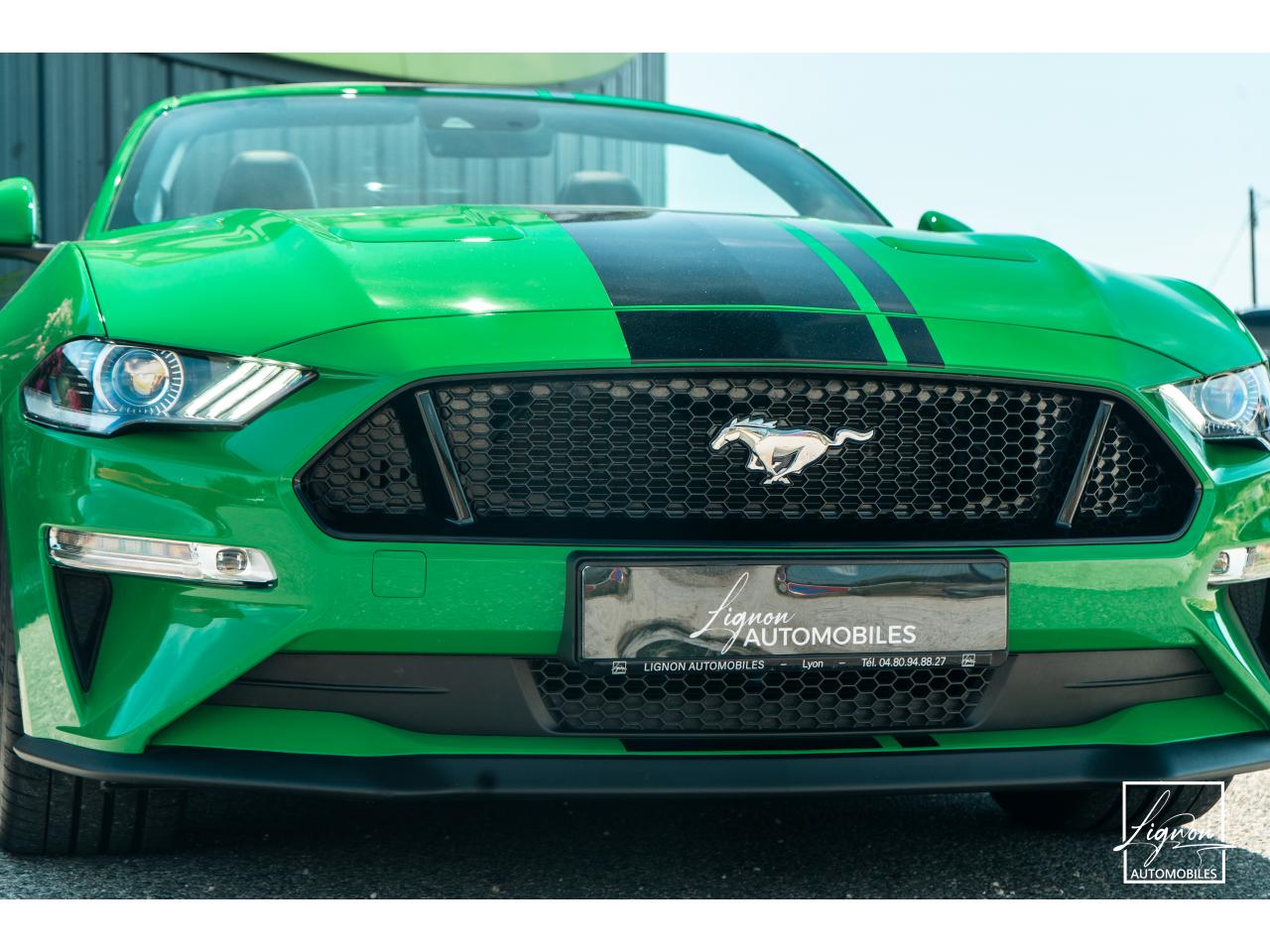 FORD MUSTANG Cabriolet 5.0 V8 - 450 - BVA10  - 1er main - Magneride - Spinel Green