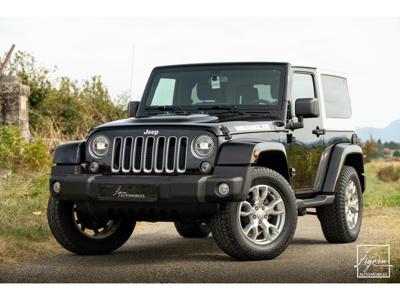 JEEP WRANGLER Final Edition 2.8 CRD - BVA  - Hard top et Bache - à partir de 693 euros