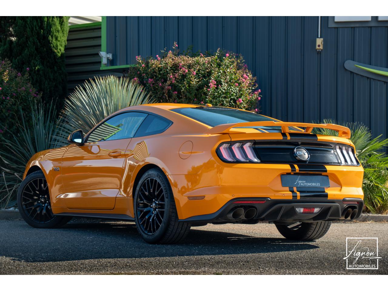 Photo FORD MUSTANG Fastback GT 5.0L V8 450CH BVM Fury B&O - 7.500km - PAS DE MALUS - à partir de 755 euros