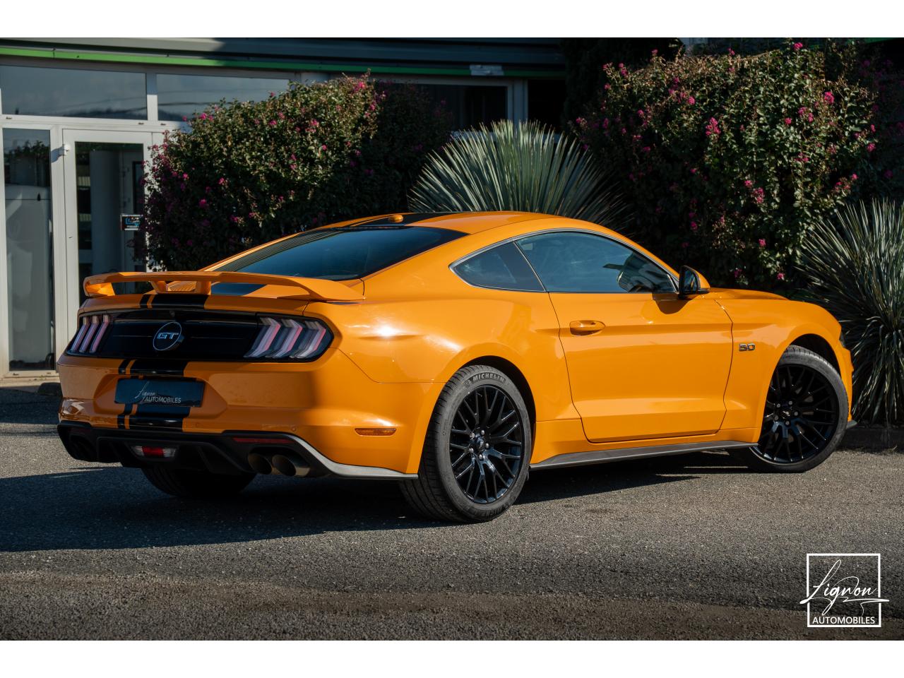 Photo FORD MUSTANG Fastback GT 5.0L V8 450CH BVM Fury B&O - 7.500km - PAS DE MALUS - à partir de 755 euros
