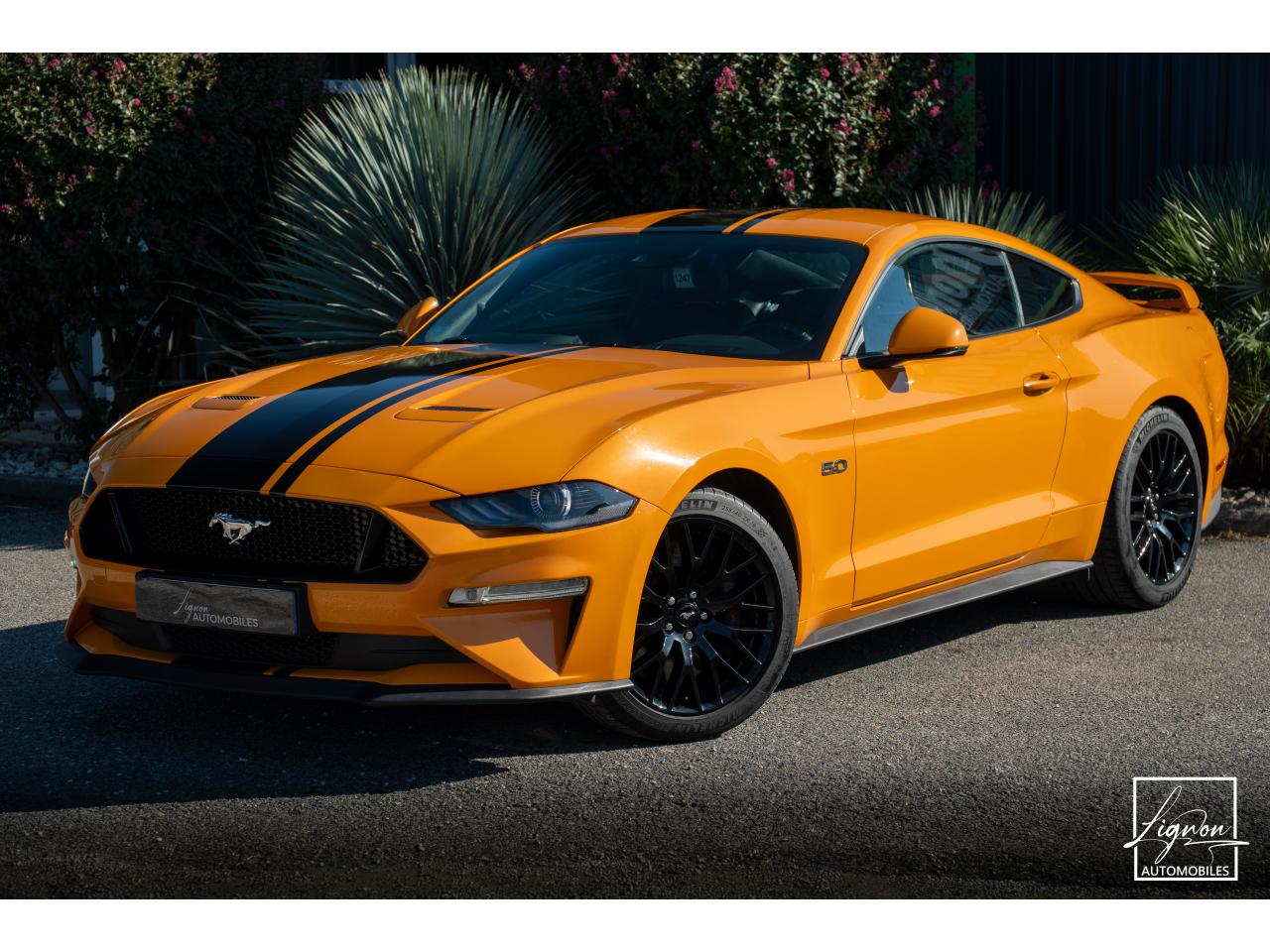 Photo FORD MUSTANG Fastback GT 5.0L V8 450CH BVM Fury B&O - 7.500km - PAS DE MALUS - à partir de 755 euros