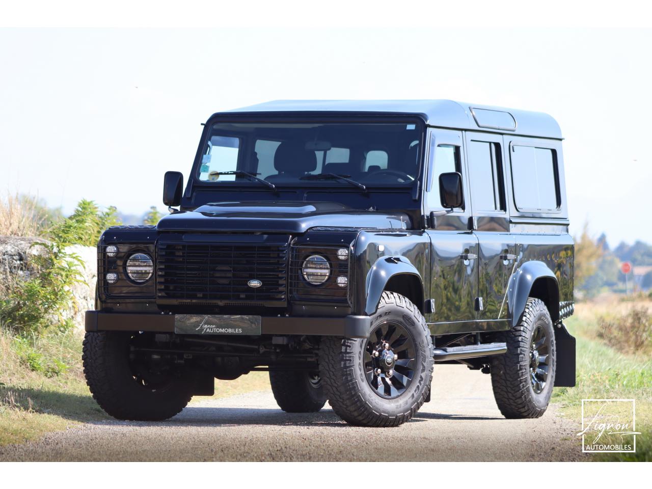 Photo LAND ROVER DEFENDER 110 2.2 Td4 SW 5 places 'S' Noir Santorini