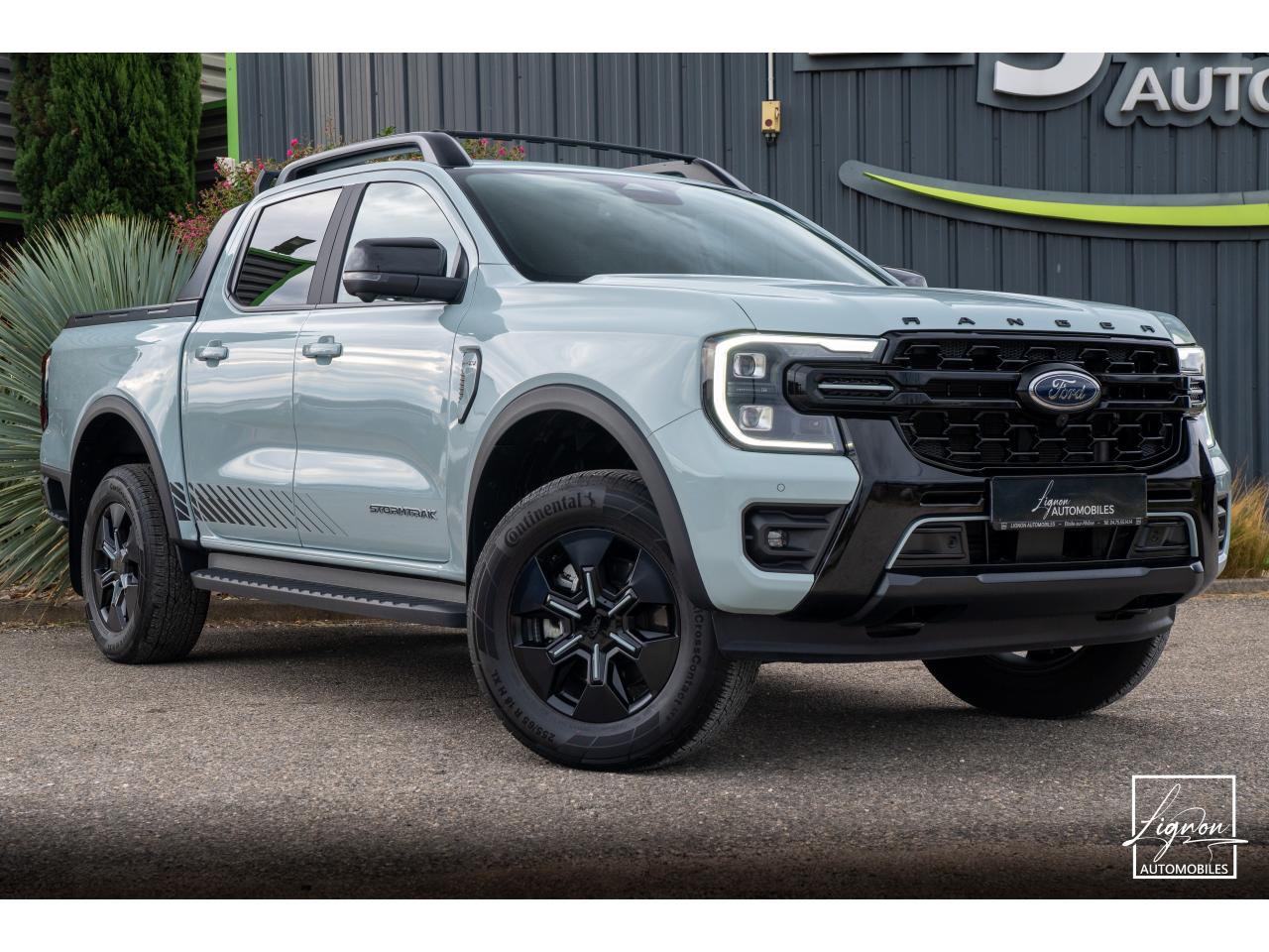 Photo FORD RANGER Stormtrak 2.3 EcoBoost GTDi PHEV - 281 - BVA e-AWD  2025 Double Cabine - TVA Apparente