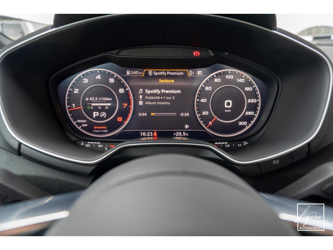 Photo AUDI TT Coupé 2.0 40 TFSI - 197 CH - BVA S-tronic  S-Line - 2019 - 30 000km