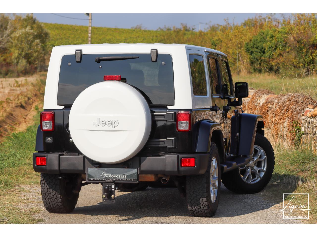 Photo JEEP WRANGLER 3.6 v6 - 284 ch - BVA 4x4  2018 Unlimited  Last Edition Équipé GPL