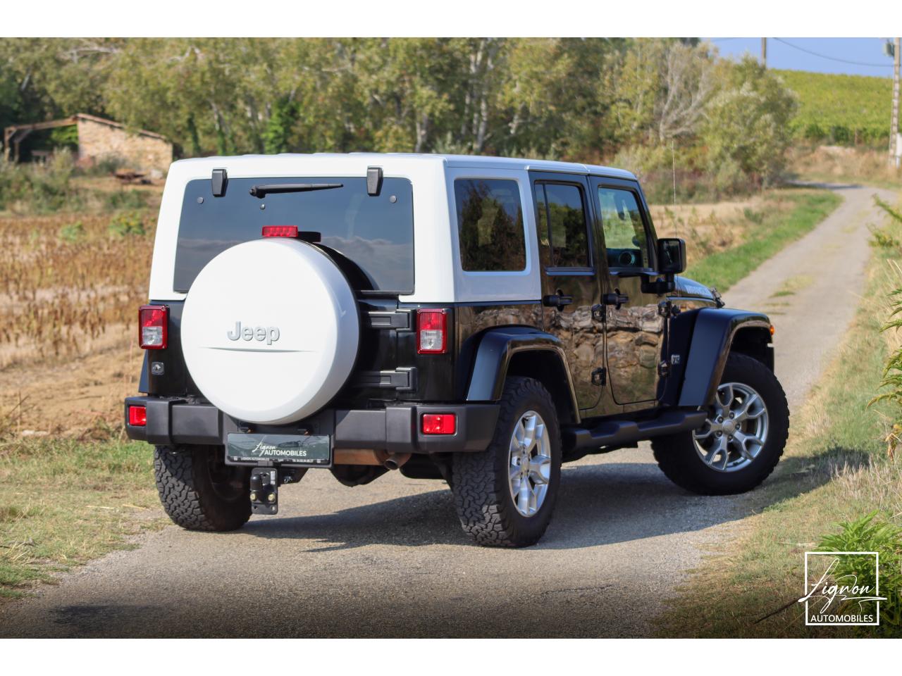 Photo JEEP WRANGLER 3.6 v6 - 284 ch - BVA 4x4  2018 Unlimited  Last Edition Équipé GPL