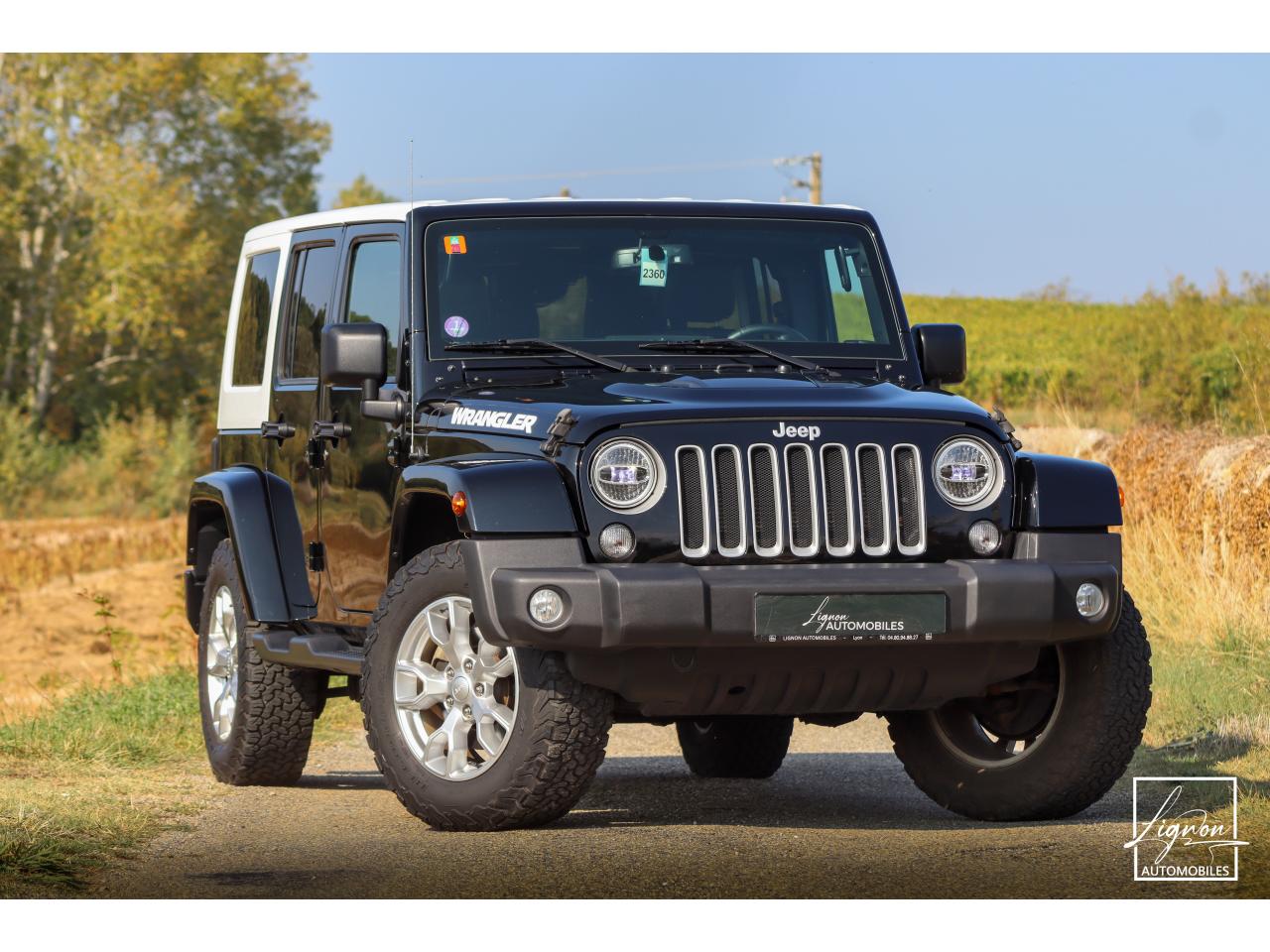 Photo JEEP WRANGLER 3.6 v6 - 284 ch - BVA 4x4  2018 Unlimited  Last Edition Équipé GPL