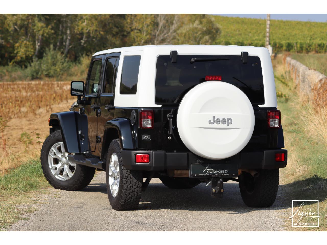 Photo JEEP WRANGLER 3.6 v6 - 284 ch - BVA 4x4  2018 Unlimited  Last Edition Équipé GPL