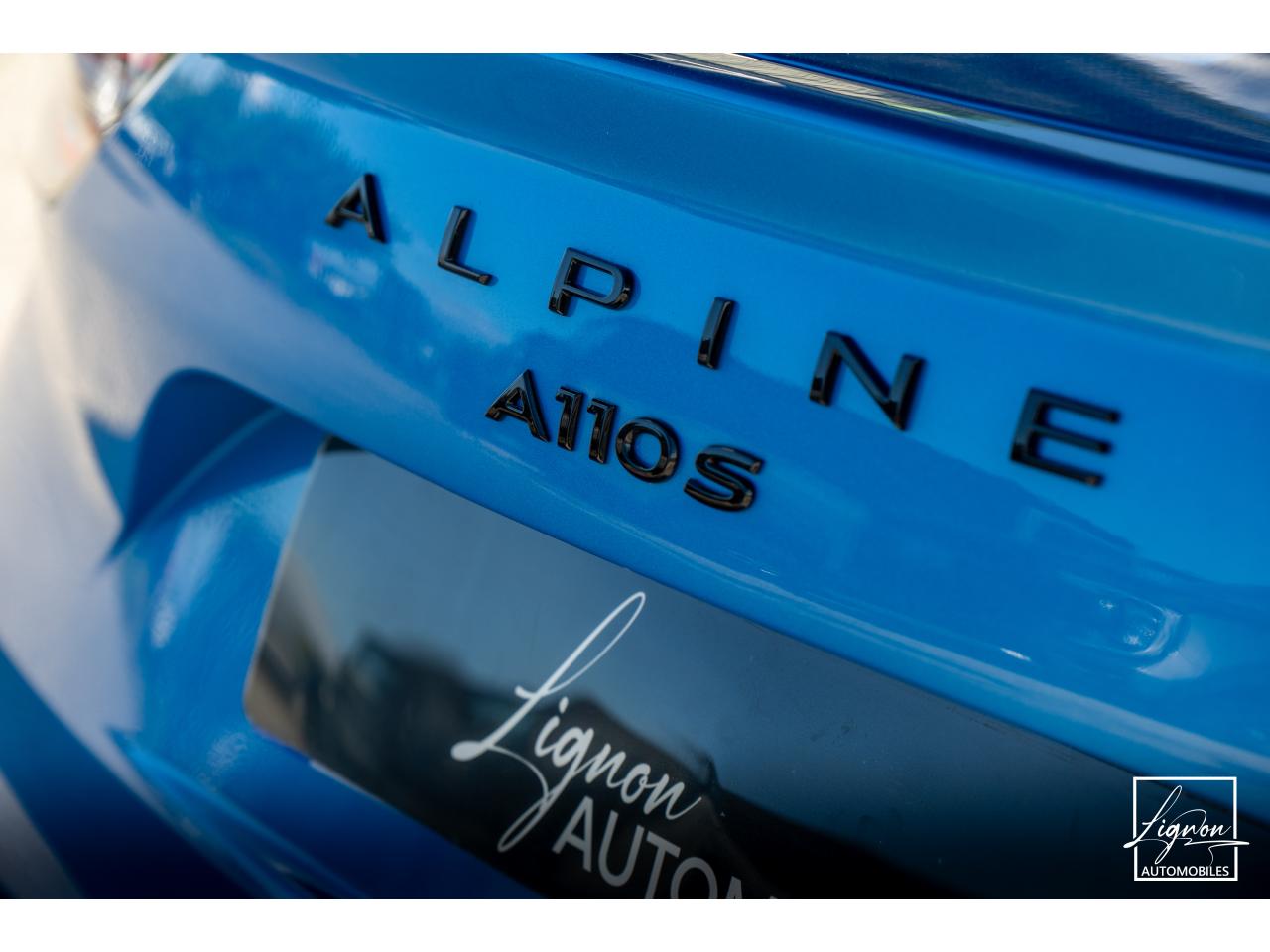 Photo ALPINE A110 S 1.8 Tce - 300 - BV EDC Bleu Alpine Heritage 73/110 - 1er main - O