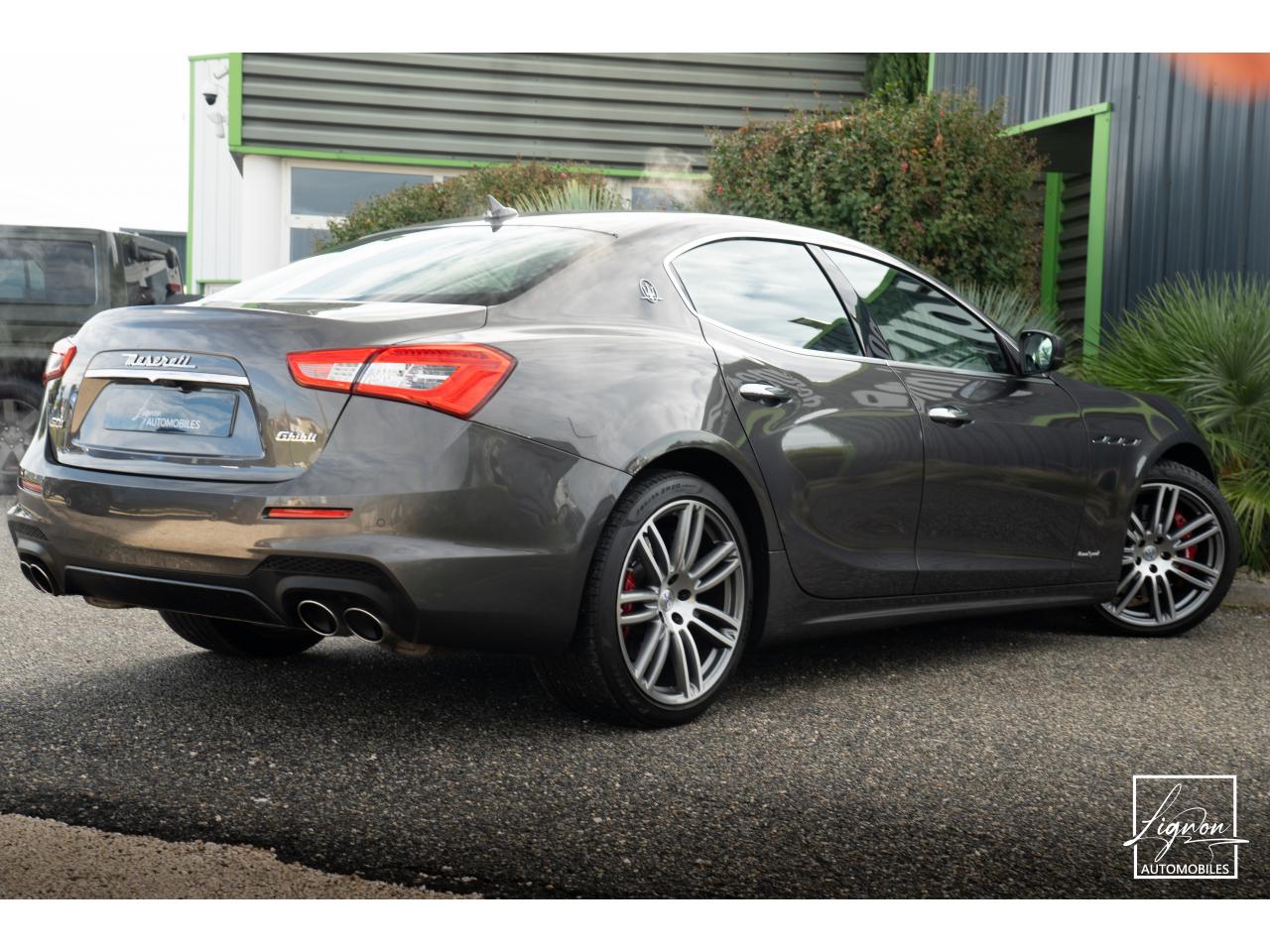 Photo MASERATI GHIBLI 3.0 V6 - 430 ch - BVA  GranSport SQ4