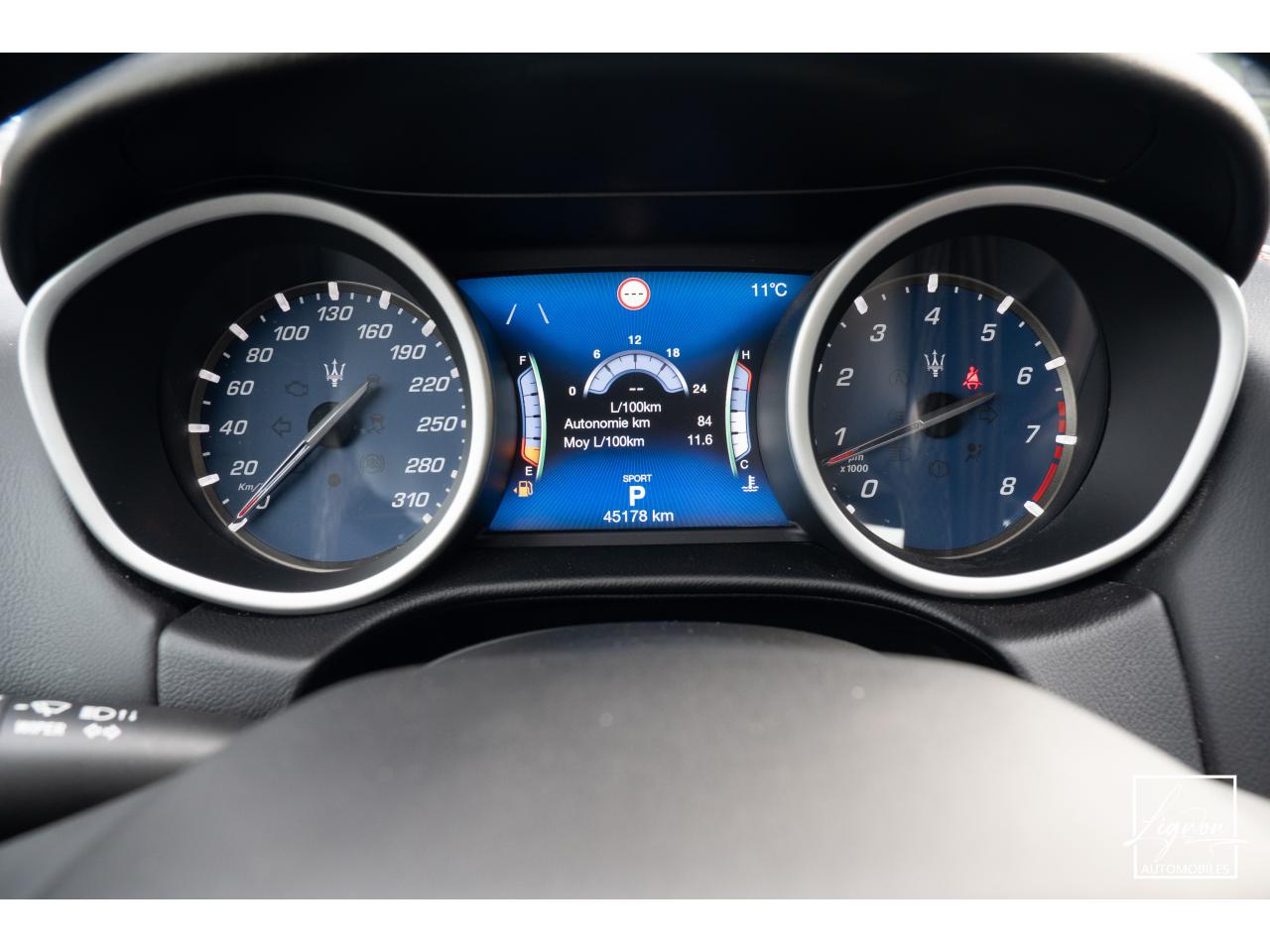 Photo MASERATI GHIBLI 3.0 V6 - 430 ch - BVA  GranSport SQ4