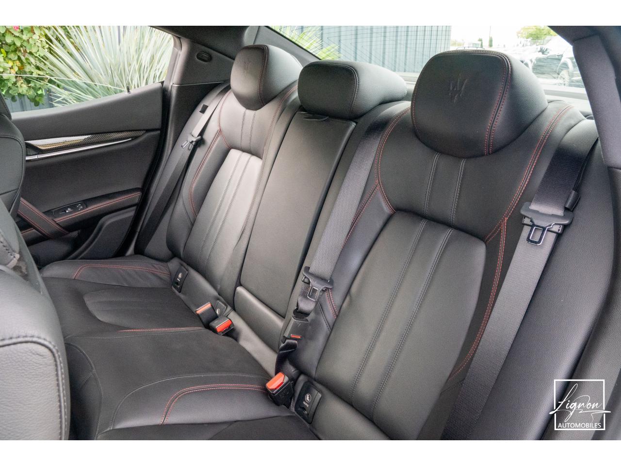 Photo MASERATI GHIBLI 3.0 V6 - 430 ch - BVA  GranSport SQ4