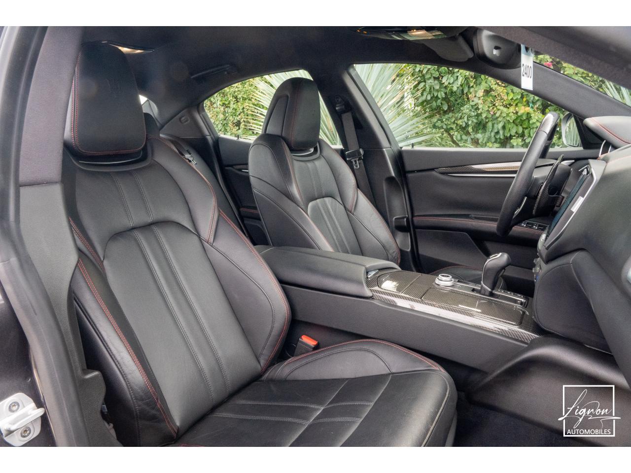 Photo MASERATI GHIBLI 3.0 V6 - 430 ch - BVA  GranSport SQ4