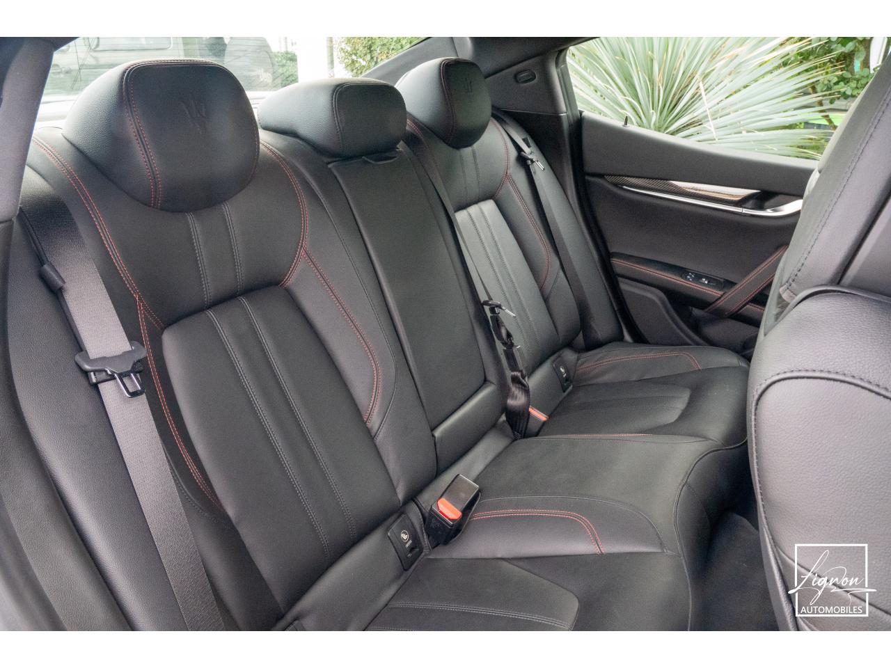 Photo MASERATI GHIBLI 3.0 V6 - 430 ch - BVA  GranSport SQ4