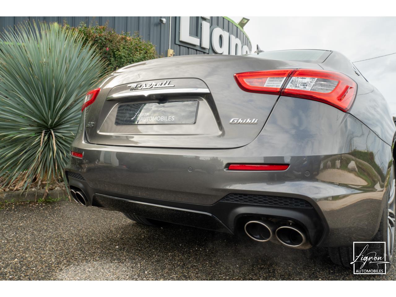 Photo MASERATI GHIBLI 3.0 V6 - 430 ch - BVA  GranSport SQ4