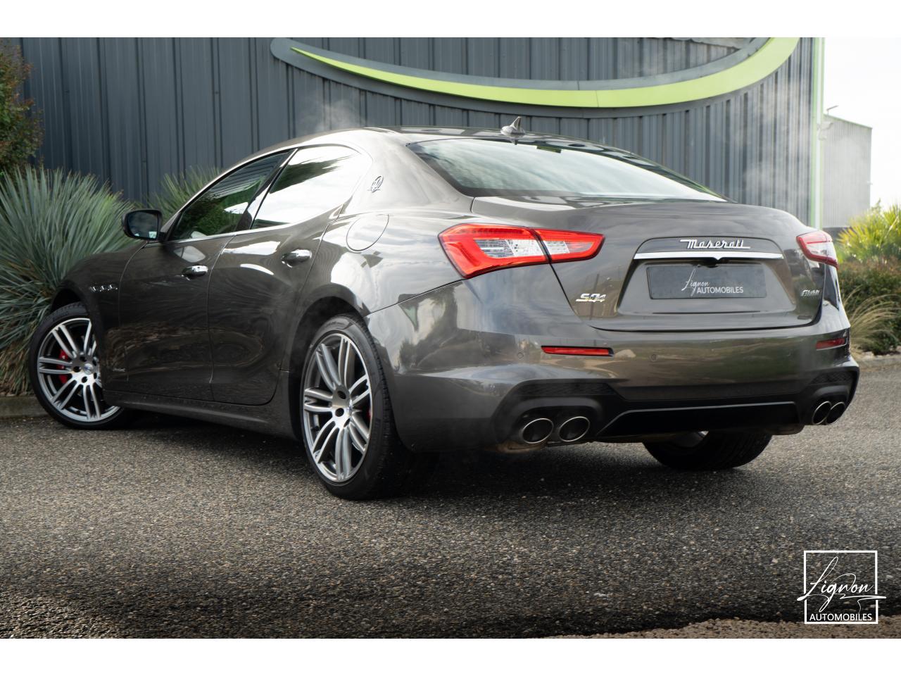 Photo MASERATI GHIBLI 3.0 V6 - 430 ch - BVA  GranSport SQ4